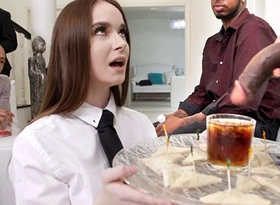 Hazel Moore, be imparted to murder the man porn star, gets wildly pounded in an interracial gangbang forth massive black cocks and steamy anal action.