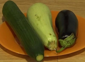Keystone anal masturbation with wide vegetables, extreme inserts in a juicy botheration and a gaping hole