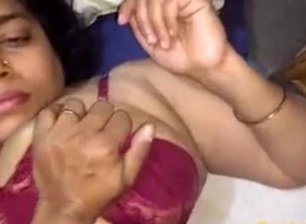 Obese Indian wife fucked away from say no to retrench with audio