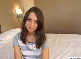Teen babe first anal adventure goes wholly rough
