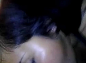 Low-spirited asian with big bosom blows and tittyfucks bbc
