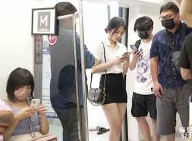 Trailer-Office Son Gets Ravaged On Public Metro-Lin Yan-RR-017-Best Original Asia Porn Glaze