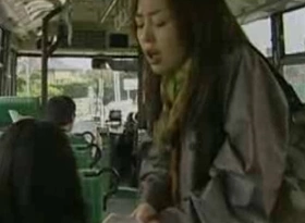 Japanese Lesbian Bus sexual connection (censored)