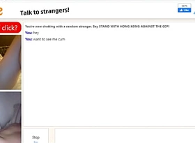 Omegle Unreserved Watched Me Cum