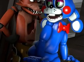 [FNAF] Toy Bonnie gets fucked lacking out of one's mind Foxy