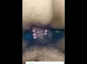 Myanmar coupling fucking closeup with fake dick