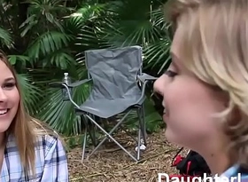 Frying daughters fuck dads on camping trip daughterlust com