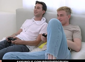 Brothercrush - cute boy fucked by his stepbro