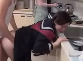 japanese glasses schoolgirl fucked wits brothers
