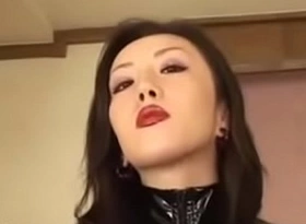 Oriental Fondling Female dom Pegging Her Thewless
