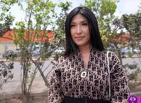 Sofia Cavero, peruana pillada en las calles de Trujillo