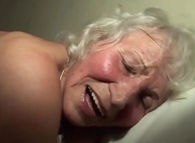 Extreme horny 76 years old granny rough fucked