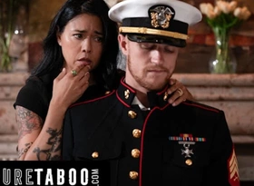 Faultless TABOO Lonely Widow Dana Vespoli Wants Stepson In Impress Gone Husband Military Uniform & Fuck Say no to