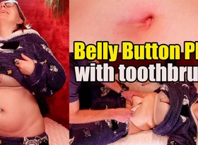 Toothbrush Insides Masturbation Til Bellygasm! Arya Grander