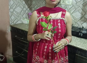 Indian Desi Saara Teach How to Celebrate Valentine's Day with Ji Hot and X Tight Pussy in Hindi Audio
