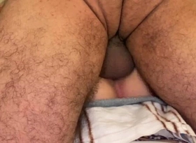 Teacher Fucked and Cummed in Neighbor's Young Pussy Before Leaving for Work