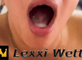 Piping hot Asian Pinay Cum Swallower with Butt Plug and Nipple Clamps! Lexxi Wett