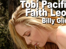 Faith Leon & Tobi Placidness & Billy Glide drag inflate fuck lick facials escalating gmsc0805