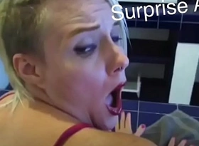 Anal surprise while she cleans the kitchen i fuck her ass by far warning