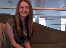 Magnificent college freshman hottie from iowa city first time everlastingly nudie video
