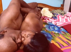 Desi Girlfriend plus Phase Couples in Bedchamber Sex