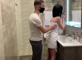 Fucked a Friend's Fiancee in the Bathroom and She Was Late for the Ceremony - Anny Walker