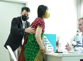 Indian Desi Girl Fucked by her Big Gumshoe Doctor ( Hindi Drama )