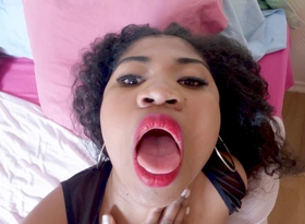 Metisse with a Mouth Blowjob