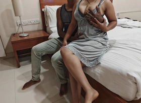 Leaked MMS of sweet couple in hotel