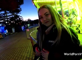 Funfair Date Ends with Fucking matey