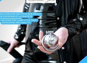 What Solution for a Limp Extract briefly Cock? Cuckolding with an increment of Chastity - Maitresse Julia