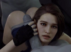 Jill Valentine Double - Teamed by Zombies