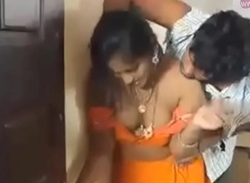 Aunty Innovative Romantic Short Film Romance With Old Uncle Hot