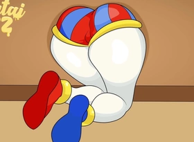 Pomni Gets Stuck and Receives a Creampie (the Amazing Digital Circus)