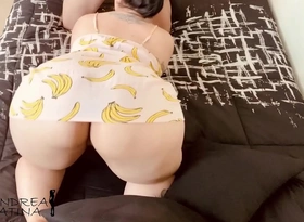 My lucky brother fills my ass with milk