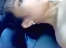 WTeens indonesian sex back car
