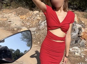 Rub-down the Hitchhiker Ecumenical Whom The brush Boyfriend Left on Rub-down the Side of Rub-down the Road Wanted to Have Sex far Me