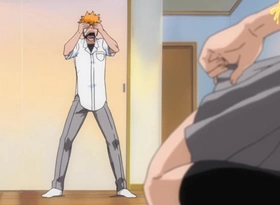 Bleach - Rangiku Tries to Convince Ichigo to Let Her Stay