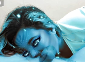 Avatar Cosplayer Roughly Fucks Till Cum in Pussy POV