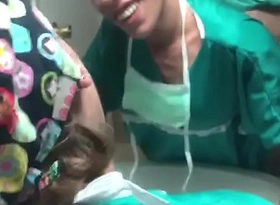 Chilean doctor fucking in the bathroom