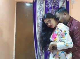 First time Sex My College Girlfriend Come to My House together with lady-love Desi Indian Hardcore