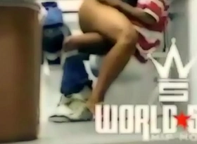 Welcome 2 world star thot fucking her best friends man in mall bathroom smh
