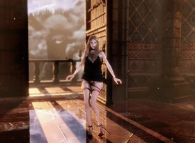 3D New Stripper Amma with Glum Heels Dance for You