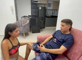 I Help My Shy Indian Counterfeit Sister with Her Singing Lessons and Fucking Her Hard Waiting for I Cum Rich in Her Bore Full be fitting of Cum