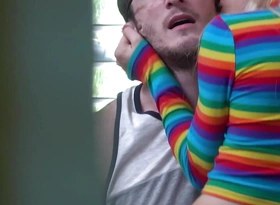 Dad Keep on tenterhooks Petite Teen Getting Pounded by Her Step-brother - Kenzie Reeves