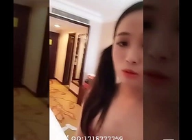 Chinese Shemale TS Milan give western blowjob and fucked by big dick