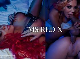 Busty Ms Red X Gets Fucked Like a Slut