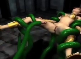 3d horny queen fucked by tentacles and minotaur don't ask me for the name why i don't know