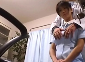 Japanese Voyeur Footage of Clumsy Nurses Water backstairs for Their Mistakes to a Dominant Dilute 1 [upload king]