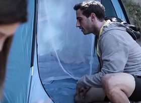 Teen cheating on boyfriend on camping trip